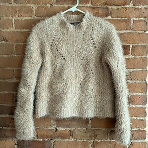 Cozy, slightly cropped sweater